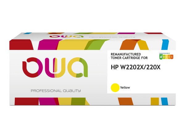 ARMOR ARMOR OWA Toner kompatibel zu HP W2202X / 220X yellow (5.500 S.)