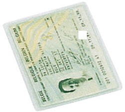 LEITZ Ausweishülle, PVC, 1-fach, 0,20 mm, Format: DIN A5