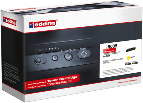 EDDING EDDING Ton.ers.Kyocera TK-590Y (18-5035)