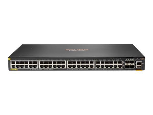 HP ENTERPRISE HPE Aruba Networking CX 6200F 48G Class-4 PoE 4SFP 370W Switc S0M84A#ABB