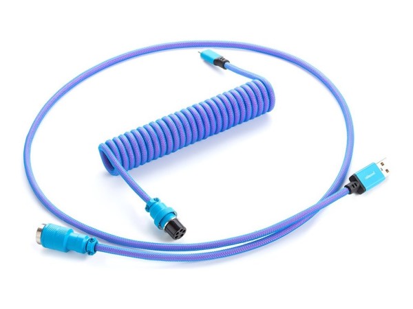 CABLEMOD Pro Coiled Keyb. Cable bu 1,50m | USB-A > USB-C CM-PKCA-CLBALB-ILB150ILB-R