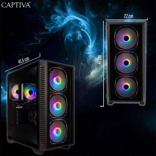 CAPTIVA Highend Gaming R88-873 R7-7800X3D 32GB 2TB W11 88873
