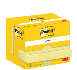 Post-it Notes Haftnotizen, 51 x 38 mm, gelb