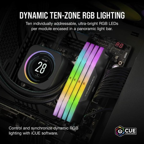 CORSAIR VENGEANCE RGB B 48GB Kit (2x24GB) CMH48GX5M2B7200C36