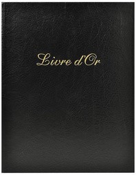 EXACOMPTA Gästebuch "Livre d'Or"", 220 x 260 mm, weiß