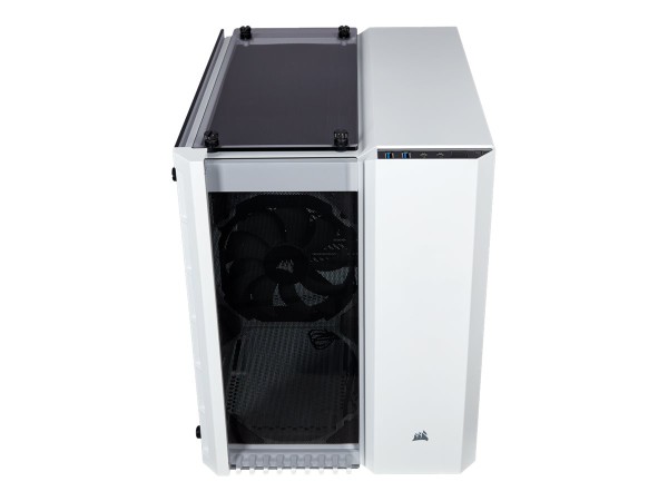 CORSAIR CORSAIR Crystal 280X White Midi Tower ATX Gehäuse mit gehärtetem Glas