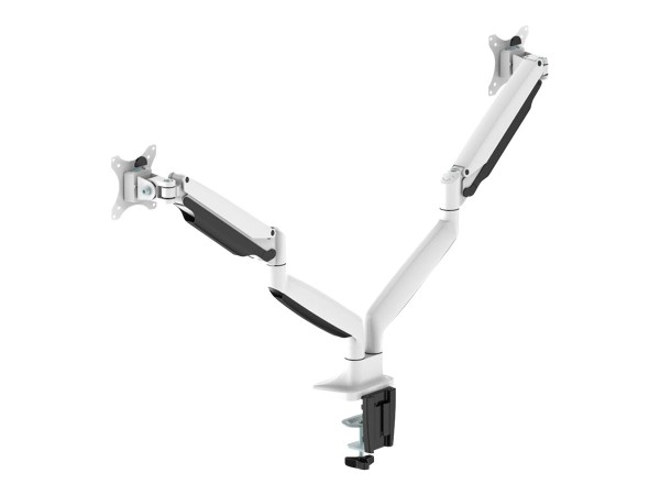 NEOMOUNTS Tischhalterung für zwei Flachbildschirme bis 32" (82 cm) NM-D750DWHITE