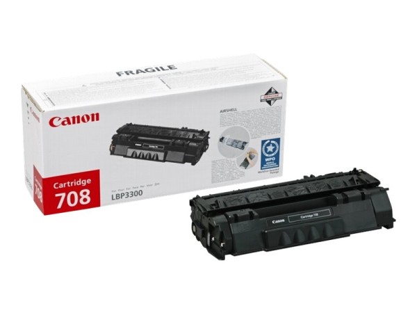 CANON 708H Schwarz Tonerpatrone 0917B002