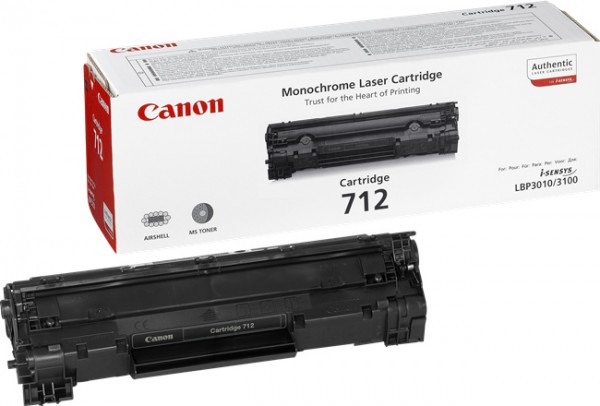 Canon 712 - Tonereinheit Original - Schwarz - 1.500 Seiten