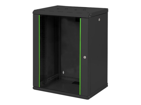 DIGITUS DIGITUS Wandschrank   DIGITUS 16HE 600x450mm, schwarz (Speditionsversand)
