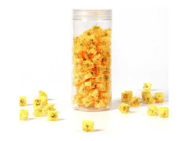 KEYCHRON KEYCHRON Gateron Ink V2 Yellow Switch-Set (gelb, 110 Stück)