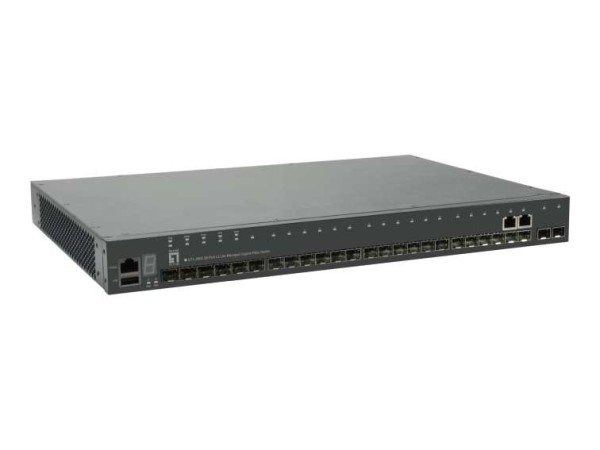 LEVEL ONE 28-Port Stackable L3 Switch GTL-2882