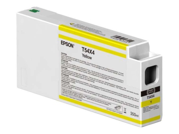 EPSON Tintenpatrone UltraChrome HDX/HD yellow 350 ml T 54X4 C13T54X400