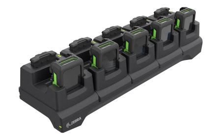 ZEBRA ZEBRA WS50 CONVERGED 5-SLOT LAN CRADLE BATTERY CHARGER CHARGES 5 (CRD-WS5X-5SECV-01)