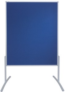 FRANKEN Moderationstafel PRO, 1.200 x 1.500 mm, Filz blau