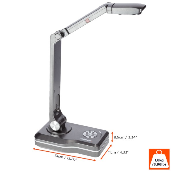 CELEXON Dokumenten-Kamera DK500 mit Transporttasche 1000010442