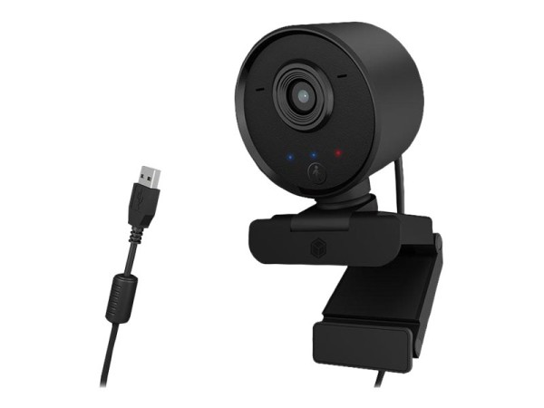 RAIDSONIC ICYBOX IB-CAM502-HD Full HD webcam mit Fernbedienung CMOS-Sensor mit 30 Bildern pro Sekunde WDR KI A