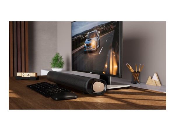 CREATIVE LABS CREATIVE LABS Soundbar Stage Pro mit Subwoofer,Bluetooth,USB,schw
