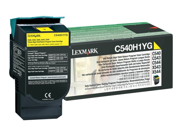 LEXMARK LEXMARK Gelb Tonerpatrone LCCP, LRP