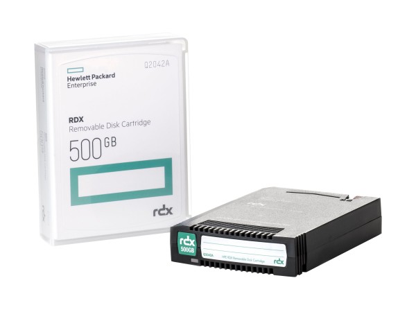 HP ENTERPRISE HP 500GB RDX Removable Disk Cartridge