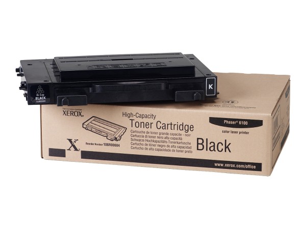 XEROX High Capacity Phaser 6100 Schwarz Tonerpatrone 106R00684