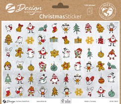 AVERY Zweckform ZDesign Trend Sticker WEIHNACHTEN