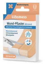 Lifemed Wund-Pflaster "Allround", hautfarben, 500 mm x 60 mm