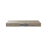 TENDA Tenda Switch 16-Port GE TEG1118P-16-230W      230W (16x PoE)