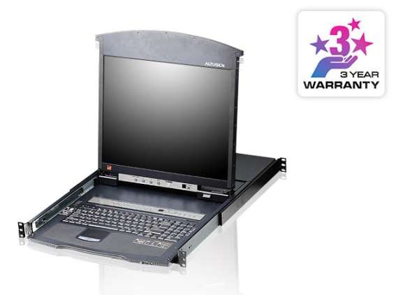 ATEN KVM Switch 16 Port 17 LCD 2e USB+PS/2 KL1516AM-AXA-XG