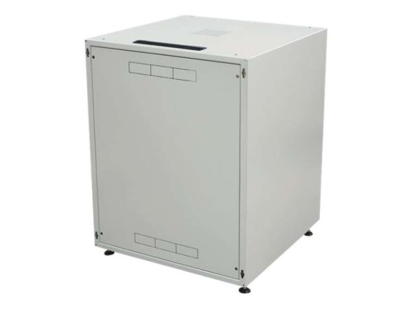 EFB ELEKTRONIK Netzwerkschrank OFFICE 12HE, 600x600 mm, RAL7035 OFF-1266GR.V1RW