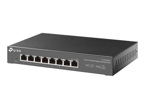 TP-LINK 8-Port 2.5G Multi-Gigabit Desktop Switch TL-SG108-M2