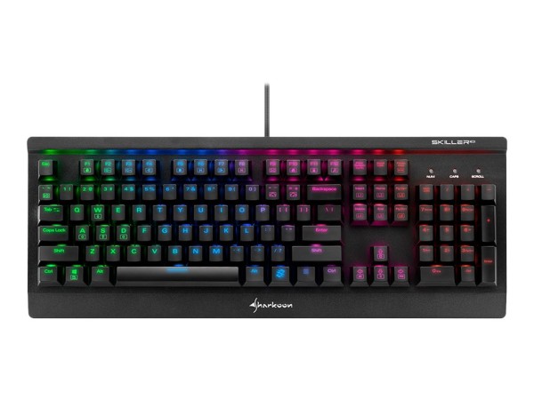 SHARKOON SHARKOON SKILLER MECH SGK3 mit RGB-Beleuchtung Br