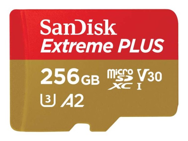 SANDISK CARD EXTREME PLUS MICROXC 256GB+SD SDSQXBD-256G-GN6MA