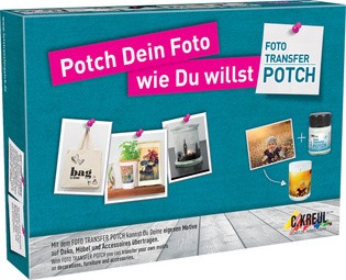 KREUL Foto Transfer POTCH, Set NEUES DESIGN