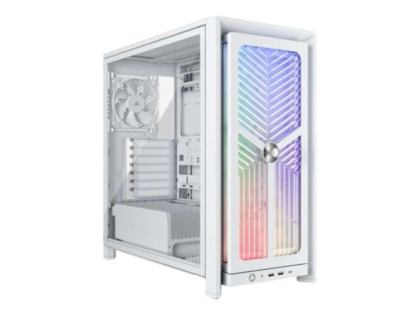 CORSAIR Geh Midi FRAME 4000X RS Mid-Tower, White CC-9011303-WW