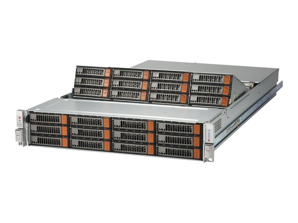 SUPERMICRO Gehäuse SuperChassis CSE-826SE1C-R1K02JBOD CSE-826SE1C-R1K02JBOD