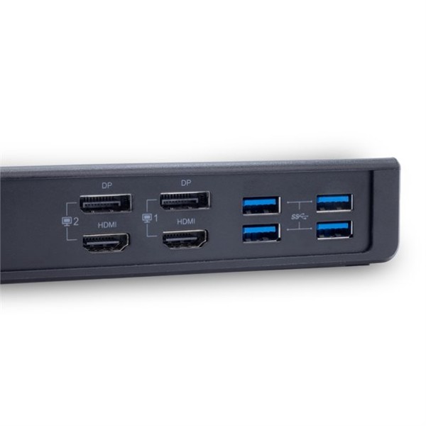 WORTMANN AG TERRA MOBILE Dockingstation 800 USB-C/A inkl.135W Netzteil und USB C/A Kabel