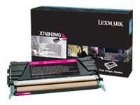 LEXMARK Magenta Tonerpatrone LCCP X748H2MG