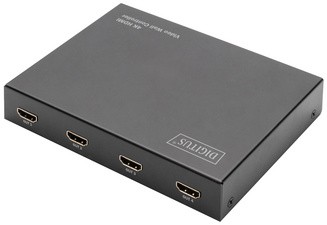 DIGITUS 4K HDMI Video Wall Controller, 2 x 2, schwarz