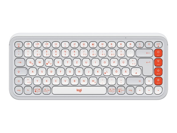 LOGITECH POP ICON KEYS - OFF WHITE - DEU 920-013060