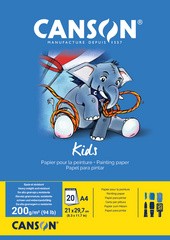 CANSON Malblock Kids, DIN A3, 200 g/qm, 20 Blatt