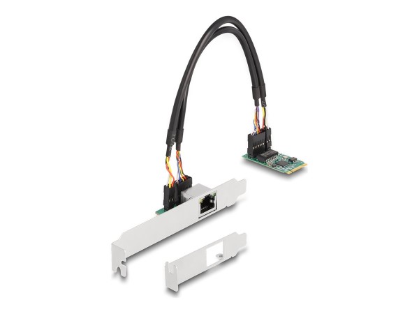 DELOCK DELOCK Konverter M.2 Key B+M 1 x RJ45 2,5 Gigabit LAN