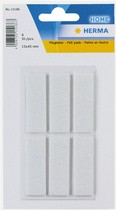 HERMA HOME Filzgleiter, 15 x 45 mm, weiß