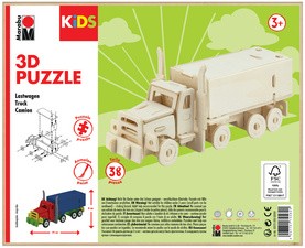 Marabu KiDS 3D Puzzle "Truck / Lastwagen", 38 Teile