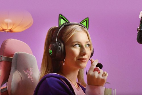 RAZER Kraken Kitty V2 (schwarz, USB-A) RZ04-04730100-R3M1