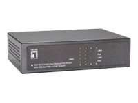 LEVEL ONE 5-PORT FAST ETHERNET POE SWITC FEP-0511