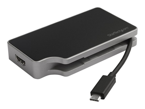STARTECH.COM USB-C Multiport Adapter mit HDMI und VGA - 95W USB PD - Mac / DKT30CHVGPD