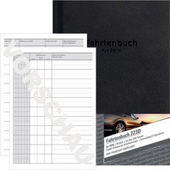 AVERY Zweckform Formularbuch "Hardcover" - Fahrtenbuch, A6