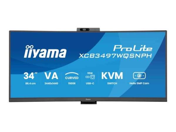 IIYAMA XCB3497WQSNPH-B1 86,4cm (34") XCB3497WQSNPH-B1