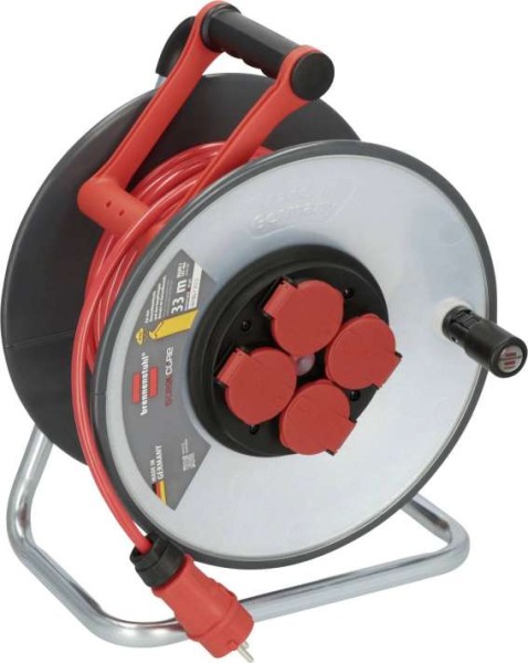 BRENNENSTUHL 9191330210 Kabeltrommel 33 m Rot Schutzkontakt-Stecker 9191330210